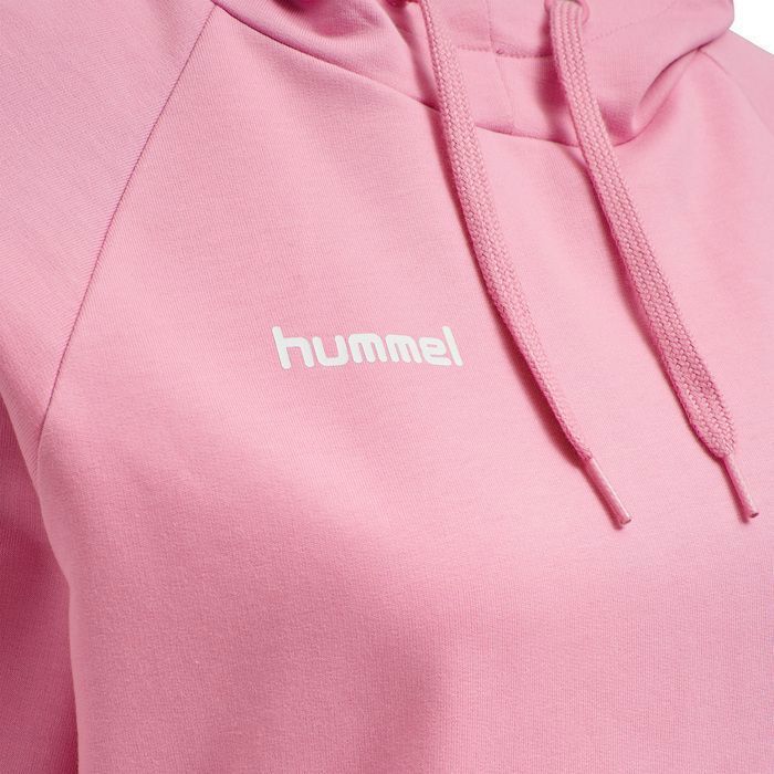 Sweat à capuche Femme Hmlgo - HUMMEL - Cotton candy - Rose - Manches longues - Col capuche