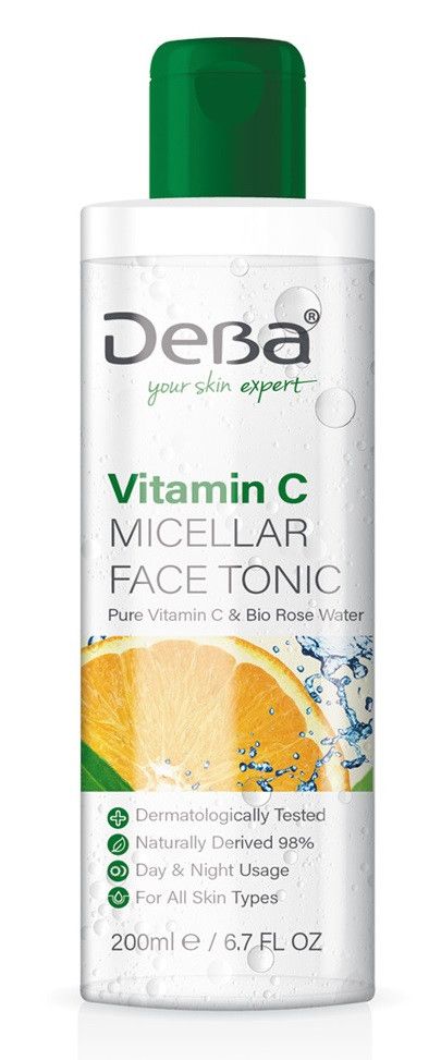 C vitamīna micelārais toneris Sejas toniki