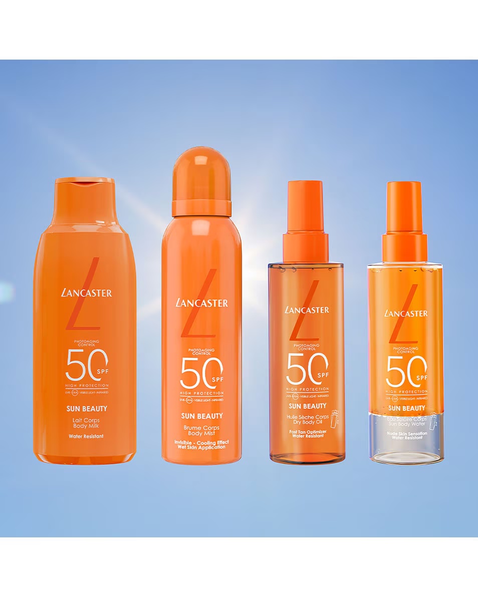 Lapte de corp LANCASTER Sun Beauty SPF50, Ediție limitată
