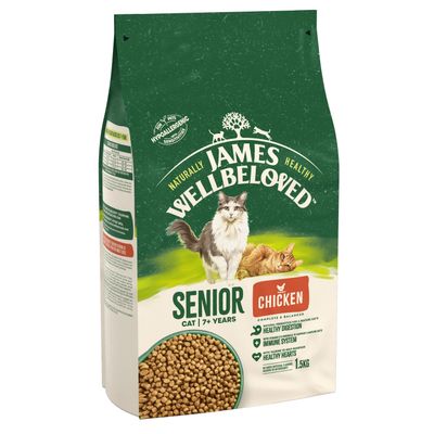 James Wellbeloved Senior 7+ kissanruoka - kana