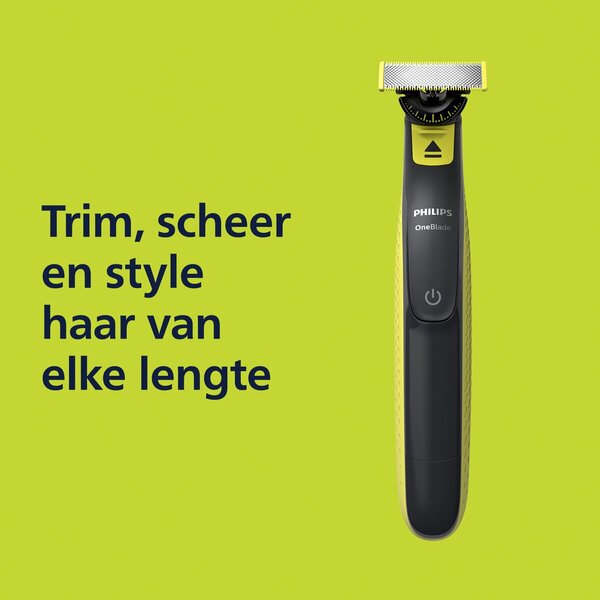 Philips OneBlade Face QP2724/23 Ξυριστική μηχανή, κουρευτική μηχανή και styling<br>μαύρο