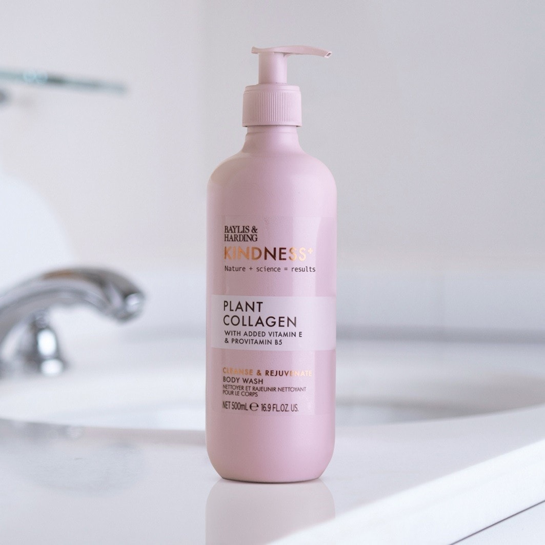 Baylis & Harding Kindness+ Douchegel met plantaardig collageen – 500 ml