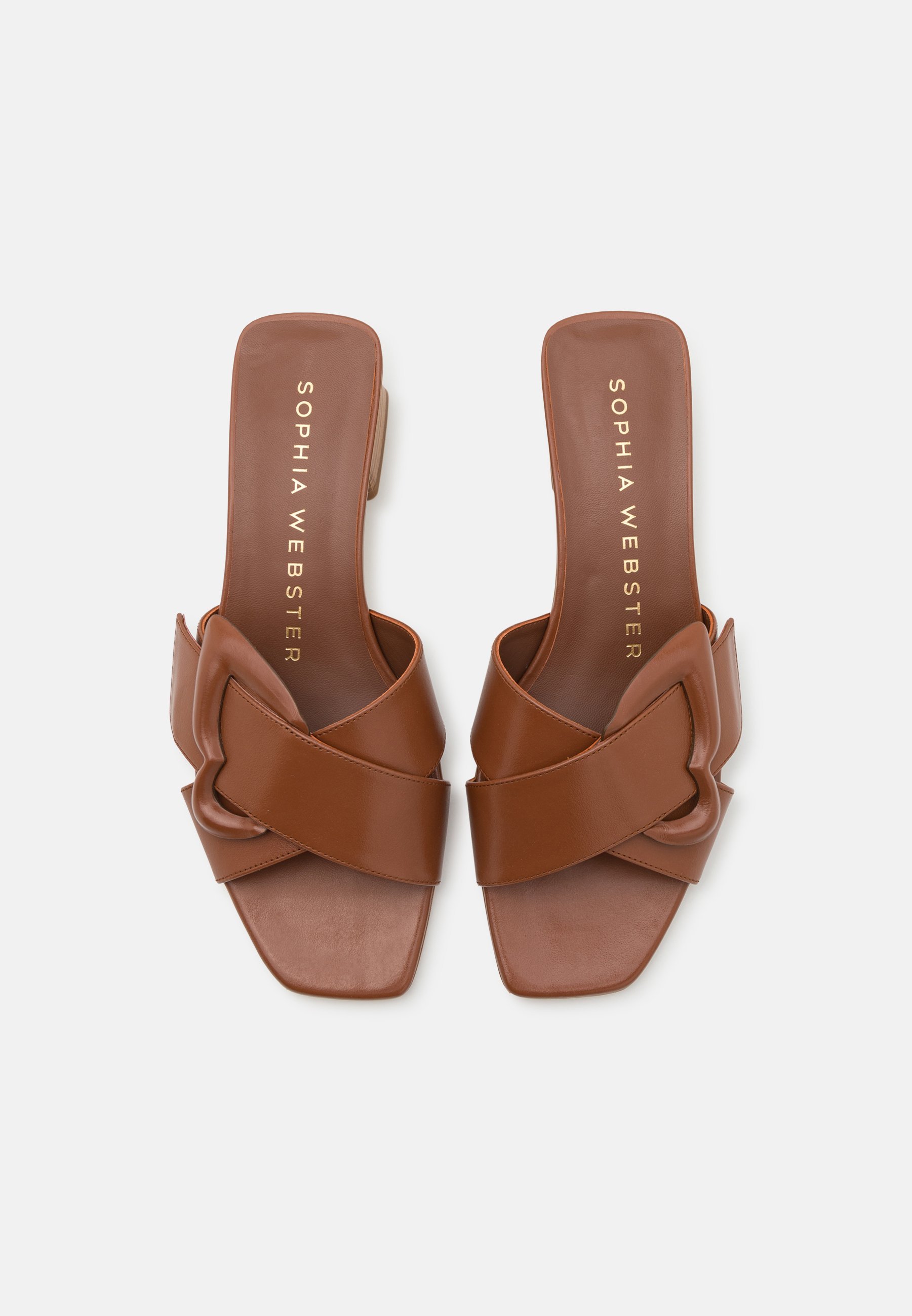 Mules basses Sophia Webster BLAIR - Mules à talons - caramello
