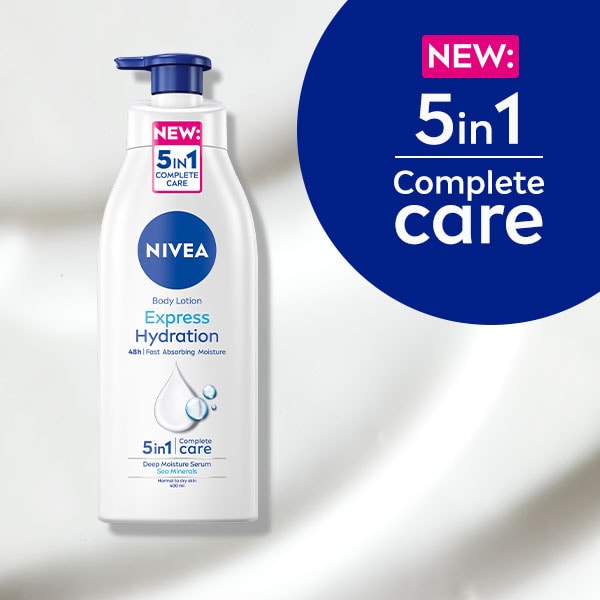 NIVEA Express Hydratační tělové mléko pro normální pleť 400ml