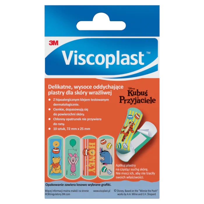 Viscoplast Kubuś i Przyjaciele, Plastry dla dzieci