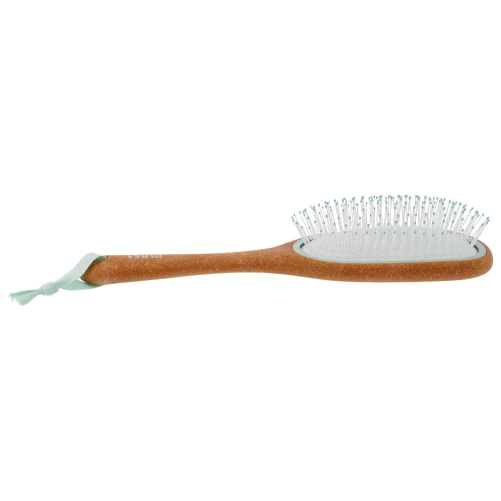 Parsa Beauty ravna četka s lopaticama Nature Love četka od pluta za mokru i suhu kosu, organska, velika – 1 komad