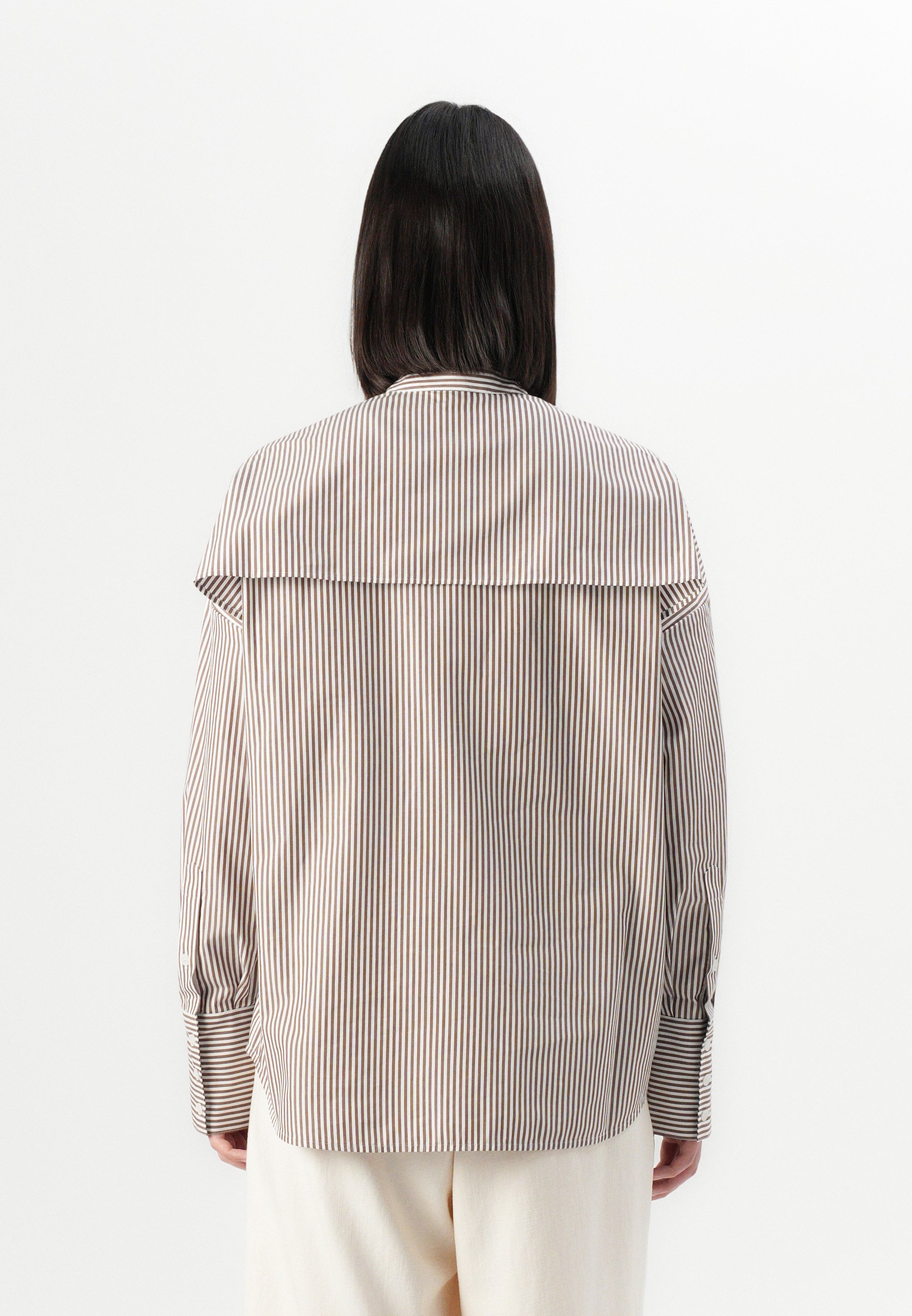 IVY OAK Blouse met knoopsluiting - bruin