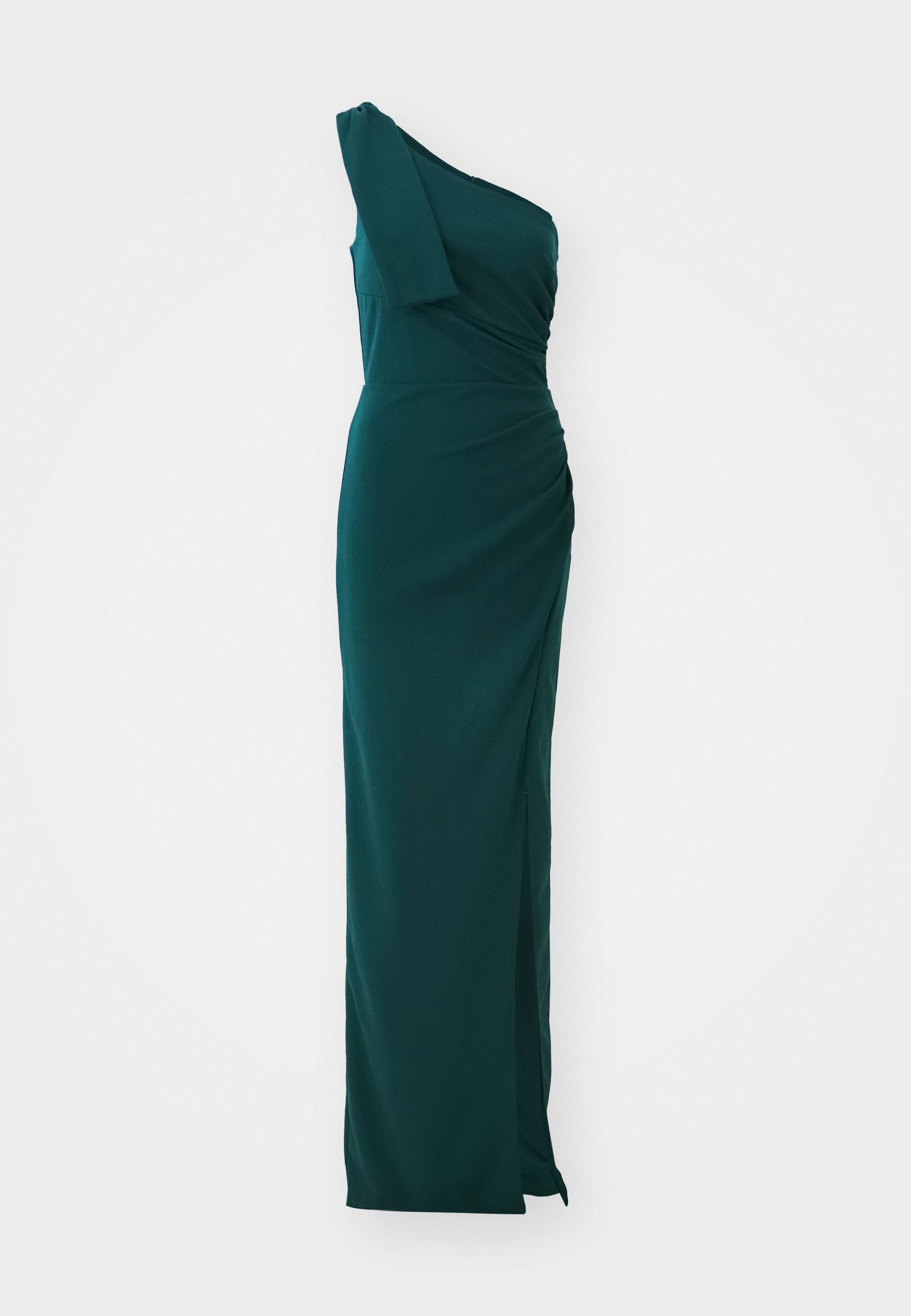 WAL G TALL WEDDING TALIA BOW MAXI - Jersey jurk - bosgroen