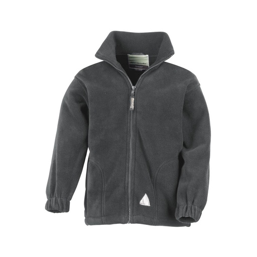  Aktive Mädchen-Fleecejacke mit Reißverschluss