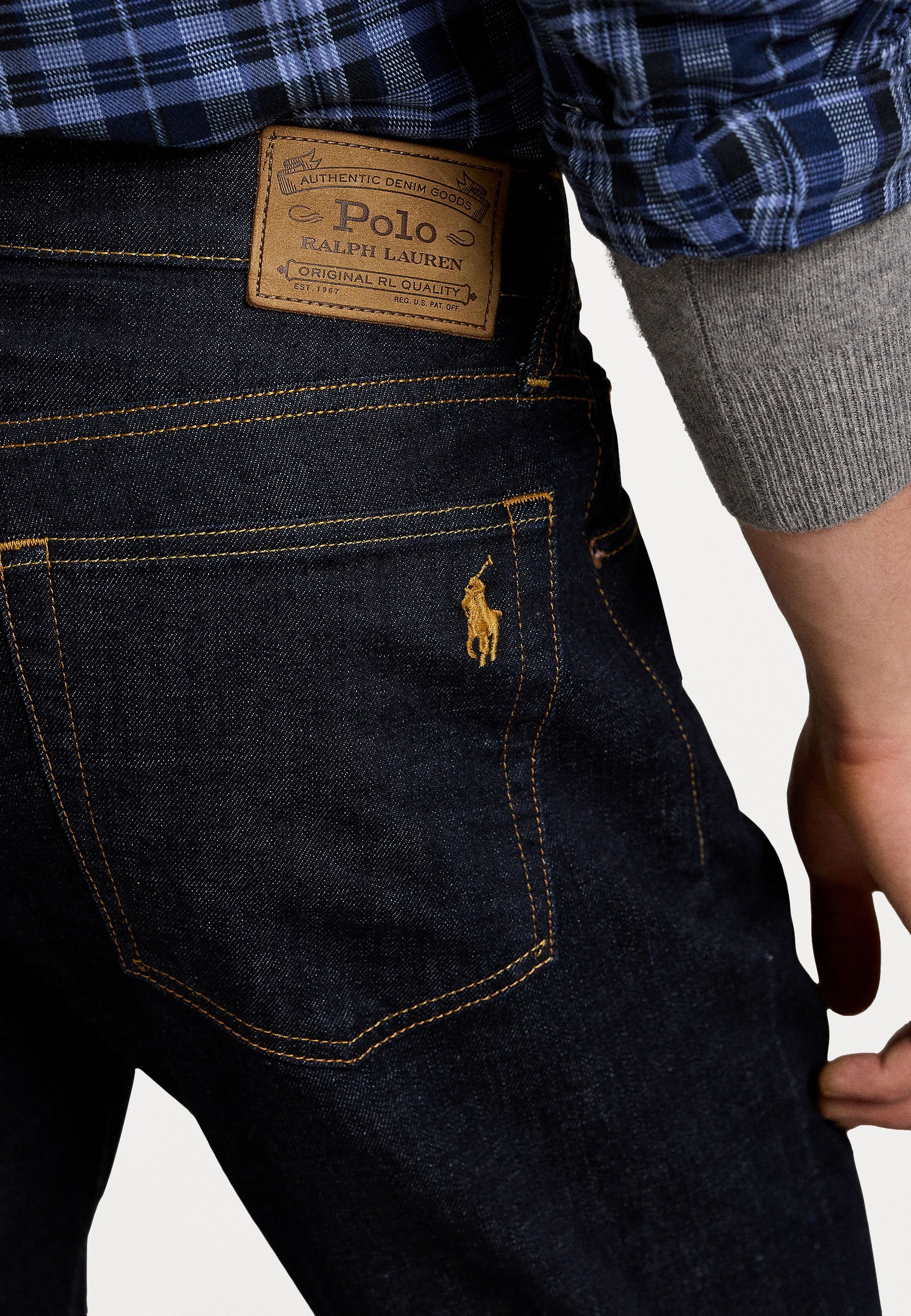 Polo Ralph Lauren PARKSIDE ACTIVE STRETCH - Jean coupe fuselée - bleu foncé