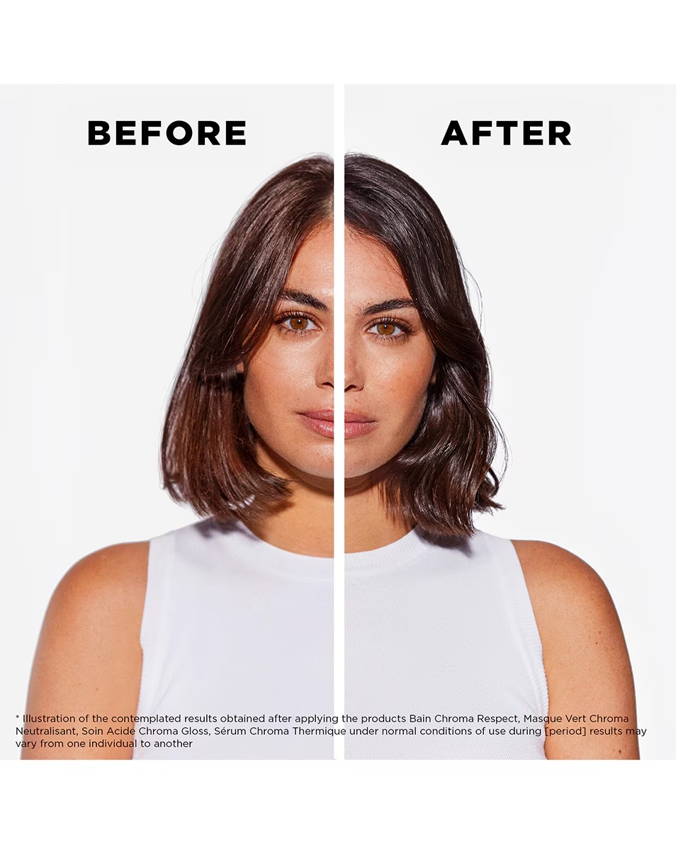 KÉRASTASE CHROMA ABSOLU SOIN ACIDE CHROMA GLOSS TRATAMENT DE REÎNNOIRE A SURFACEILOR RINSE-OUT GLOSS