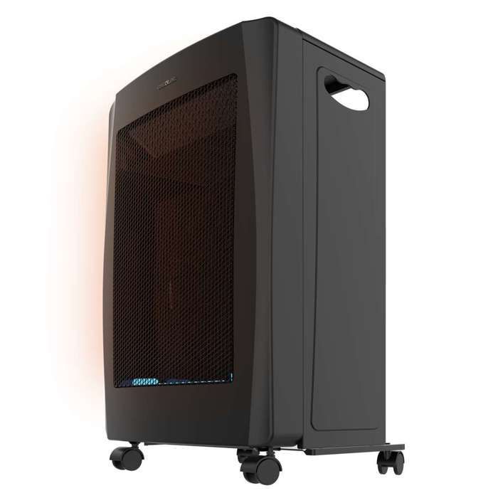 Cecotec Chauffage à Gaz Flamme Bleue Pliable ReadyWarm 4500 BlueFlame Foldable. 4200 W, 2 Niveaux de Puissance