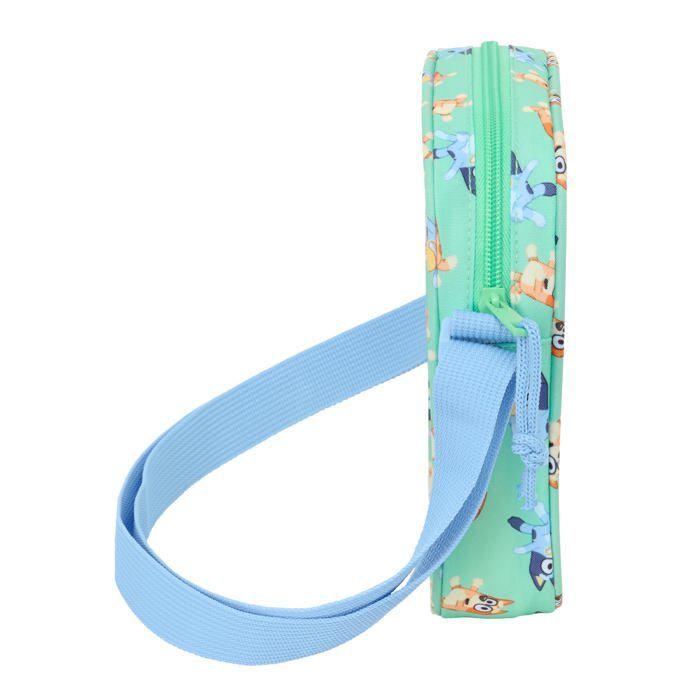 Bolso bandolera infantil - Safta - 16x4x18 cm - Verde aguamarina - Poliéster resistente - Correa de hombro ajustable
