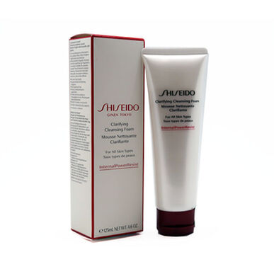 Shiseido kirkastava puhdistusvaahto mikrovalkoisella jauheella 125 ml