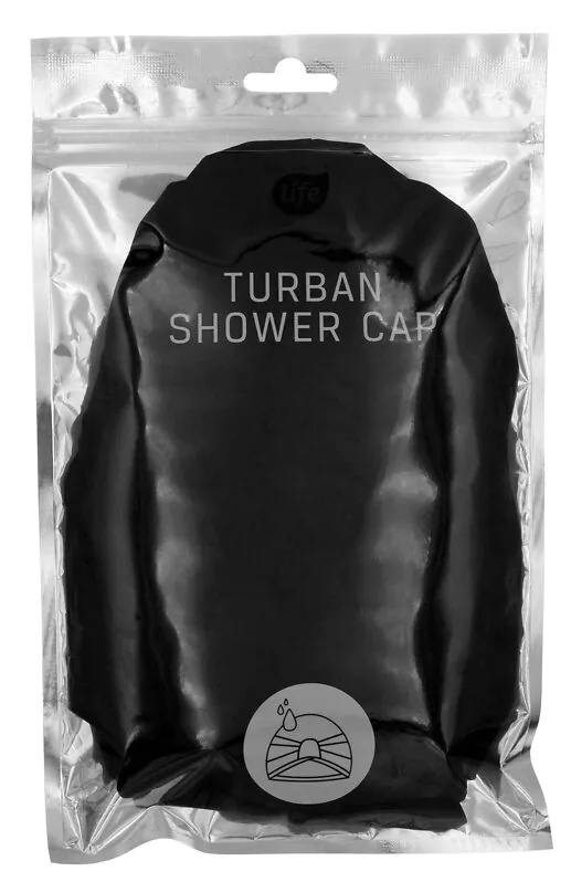 Life Turban Kąpielowy Czarny