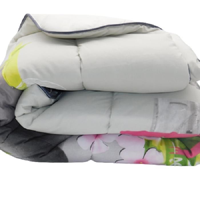 Edredom leve com estampa Zen - MORTREUX - Tamanho solteiro - Edição Especial de Verão - 200g/m² - 140x200 cm