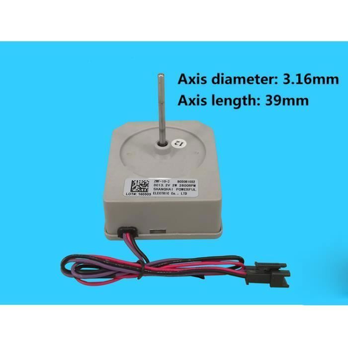 ZWF-10-2 B03081032 DC13.2V 2W DC Motor Fan for MeiLing & Rongsheng Double Door Refrigerator