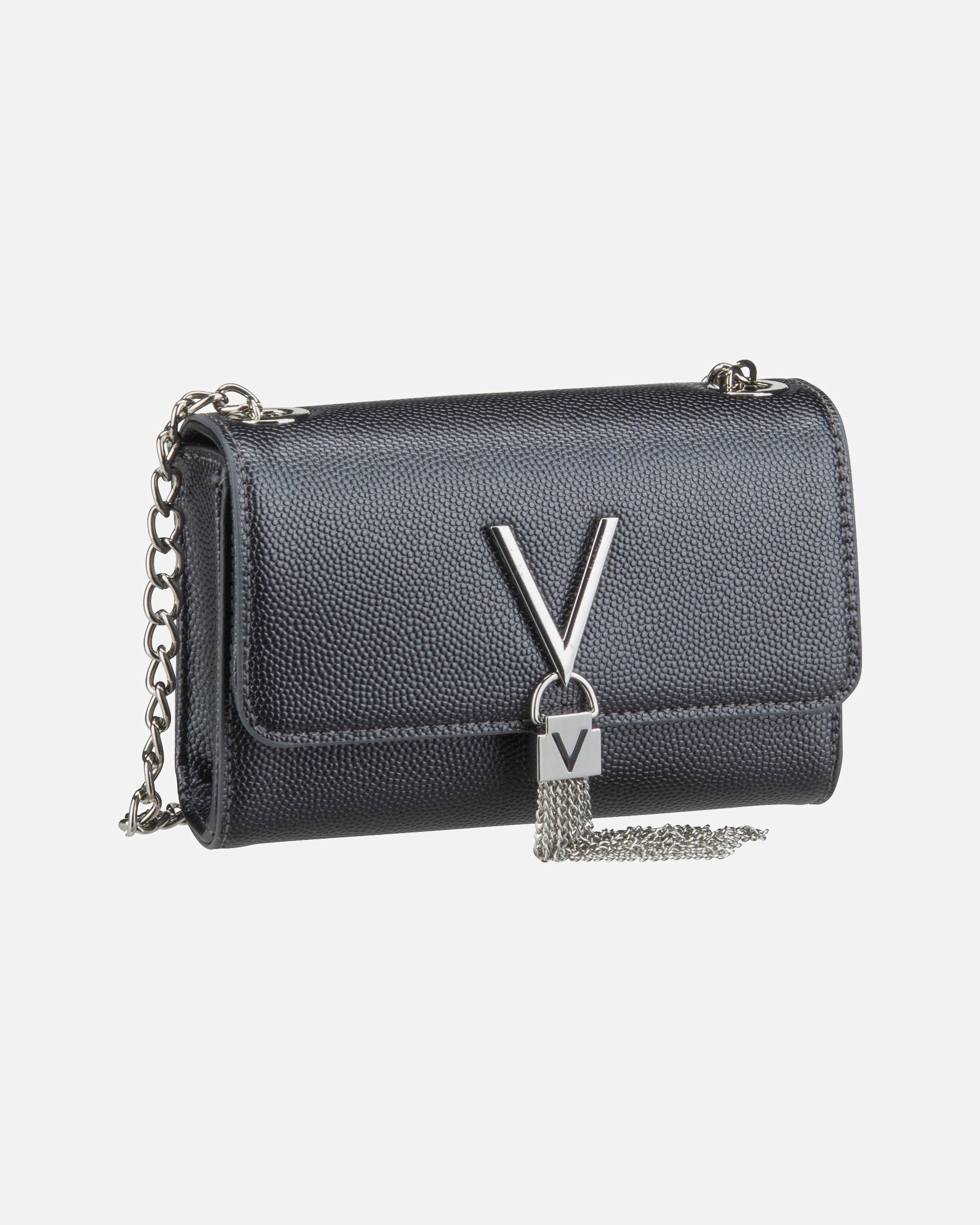 Sac Valentino, sac bandoulière, modèle Divina Gris - plastique - 1 pièce