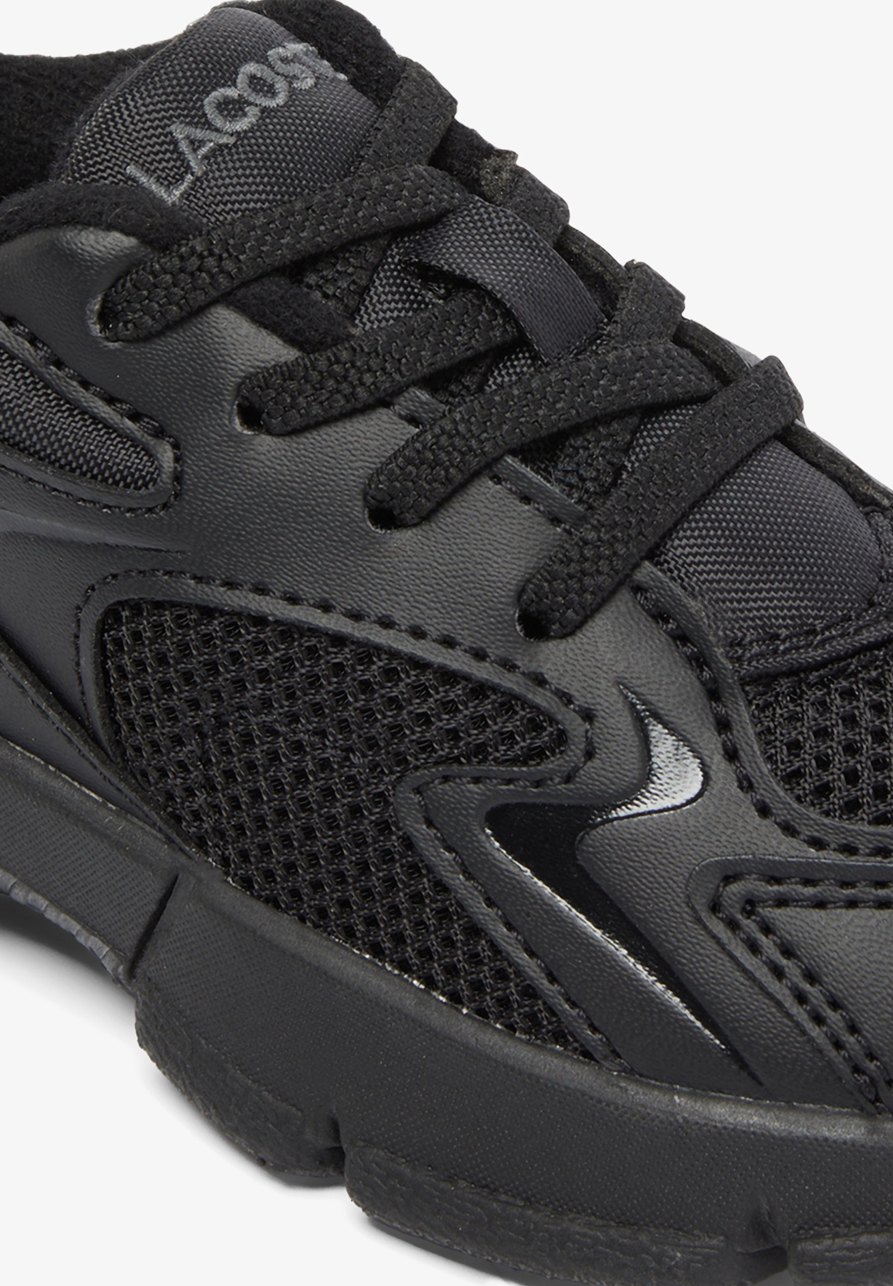 Lacoste INFANTS NEO ELASTIC - Dětské boty - blk blk
