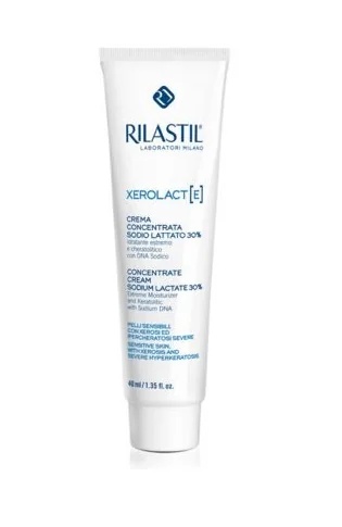 RILASTIL Rilastil Xerolact ενυδατική κρέμα 30% με γαλακτικό νάτριο 40 ml
