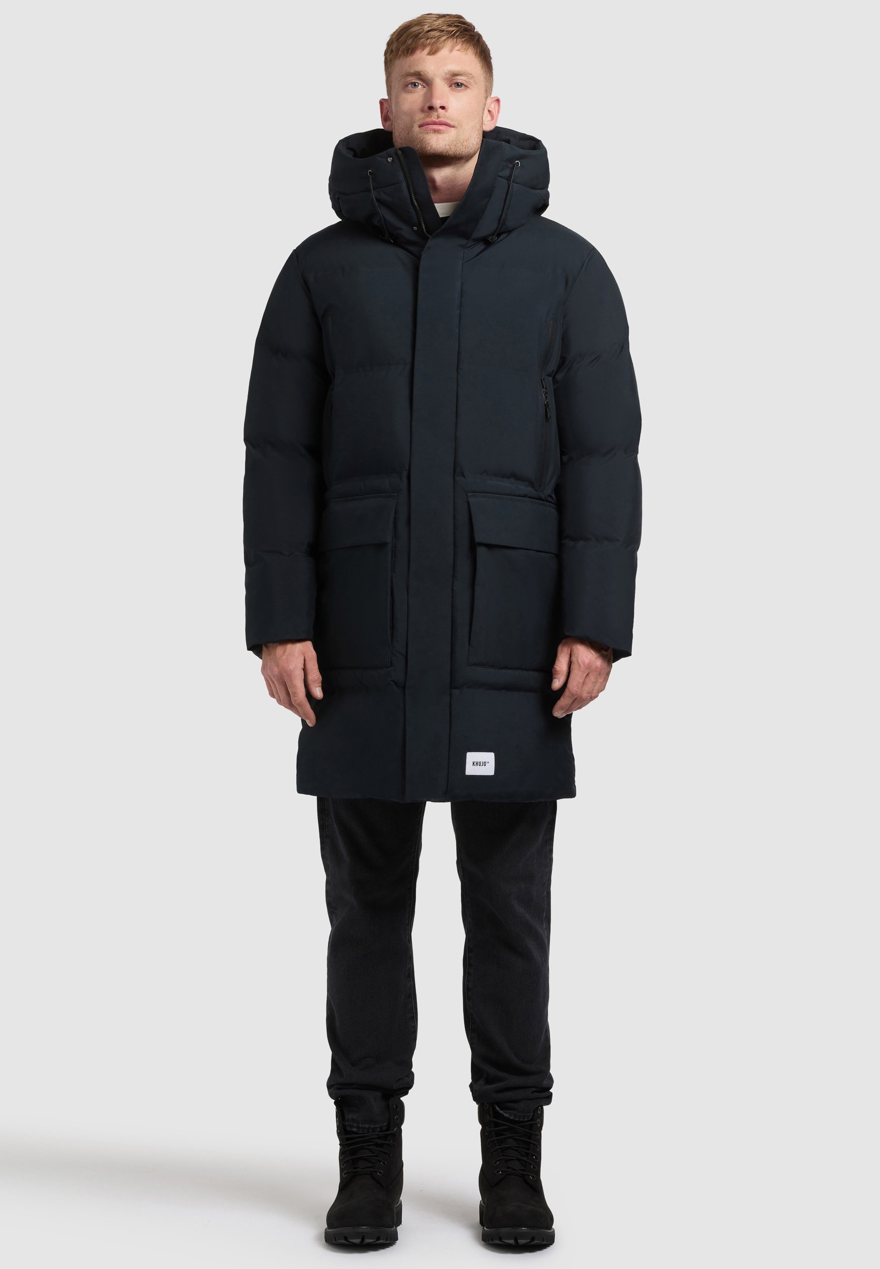 khujo WINER3 - Wintermantel - port blue