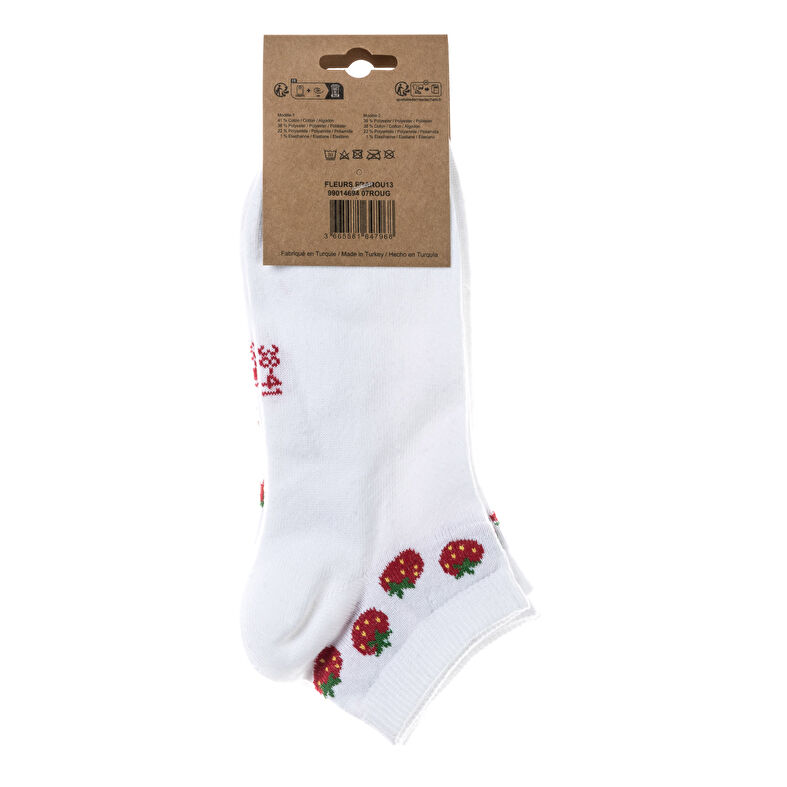 Calcetines y medias rojas para mujer
