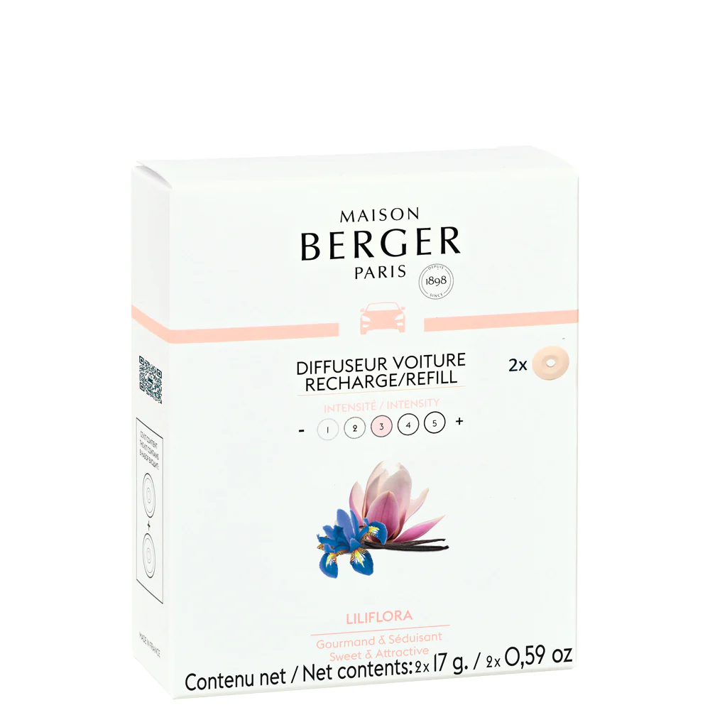 Diffuseur Voiture Ricariche per Diffusore Auto Liliflora - Profumo per Automobile