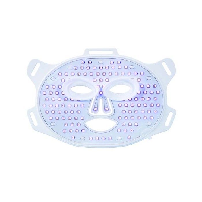 LED-gezichtsmasker - YOGHI - Silk Moon - Wit - 4 golflengtes - Inclusief afstandsbediening