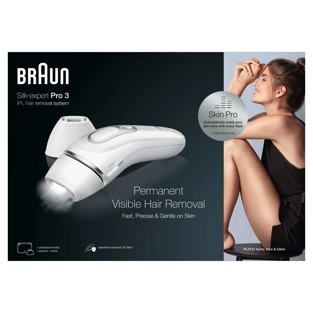 Braun Silk Pro IPL Flash PL3121 Box 1CT