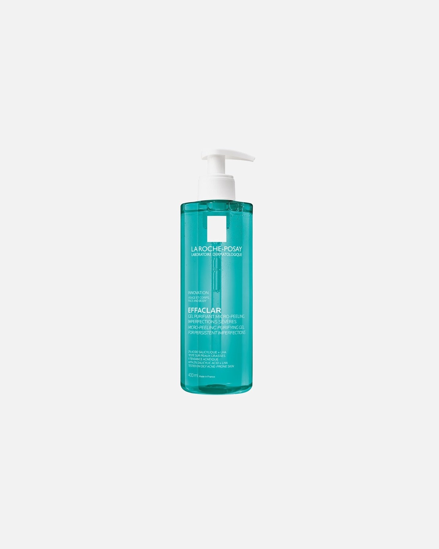 „La Roche-Posay Effaclar“ mikrošveičiamasis valomasis gelis, 400 ml
