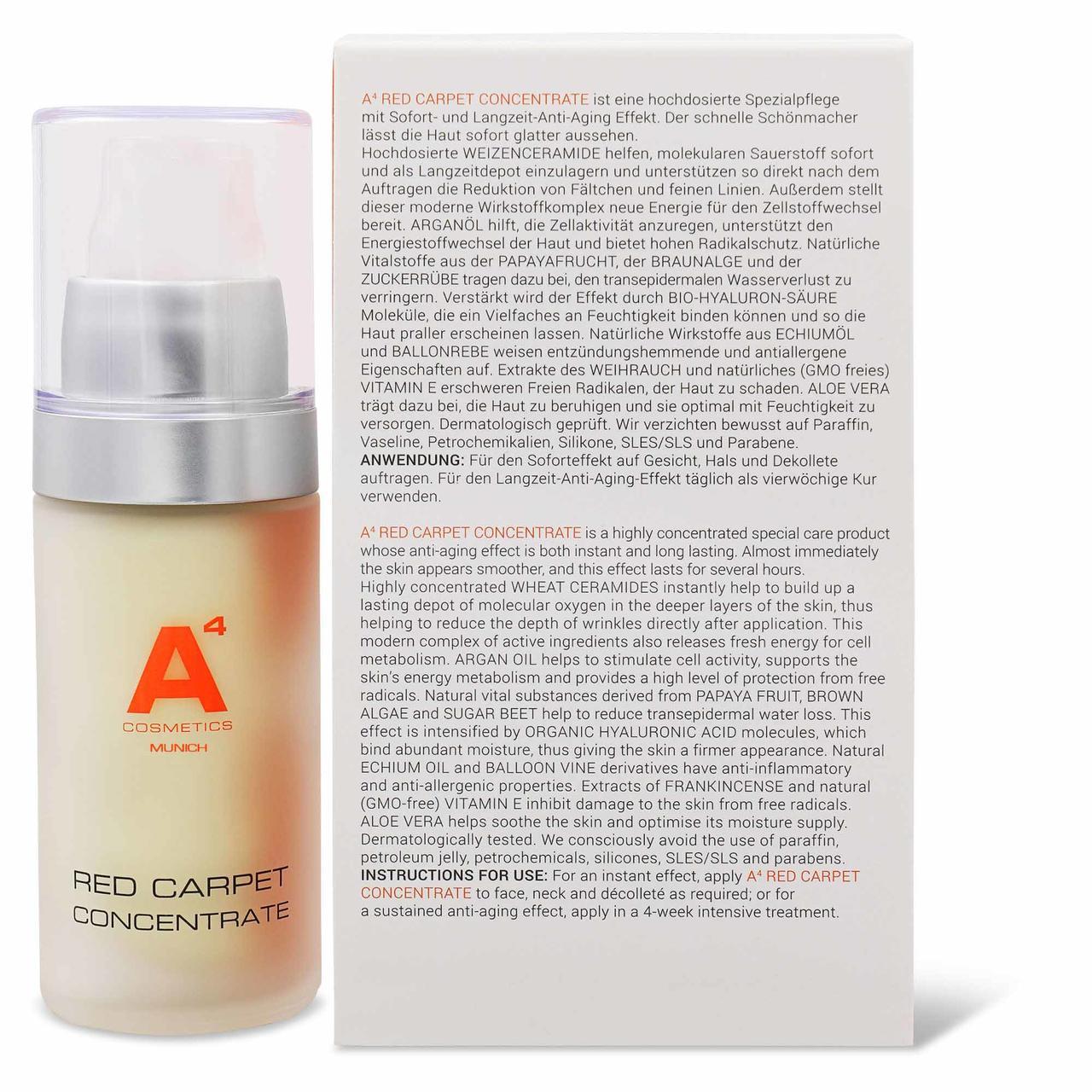 A4 Cosmetics serum proti staranju Red Carpet koncentrat – 30 ml