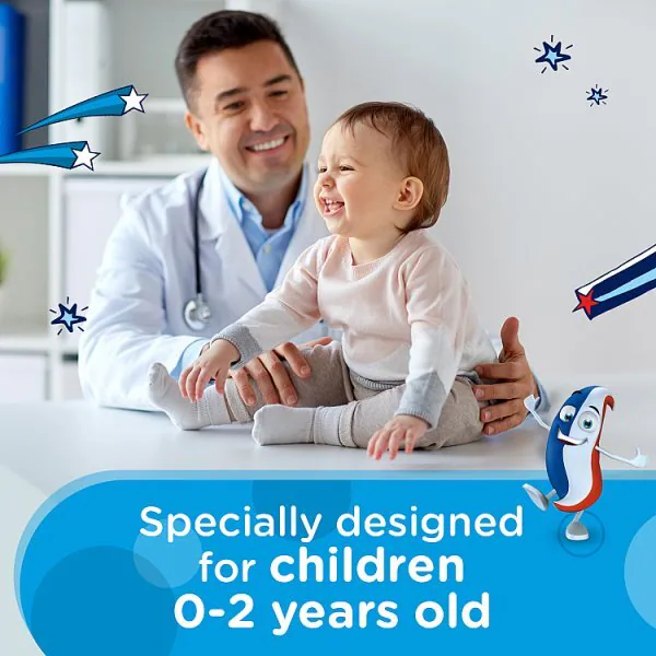 Zubní kartáček Aquafresh Milk Teeth 0-2 roky s měkkými štětinami