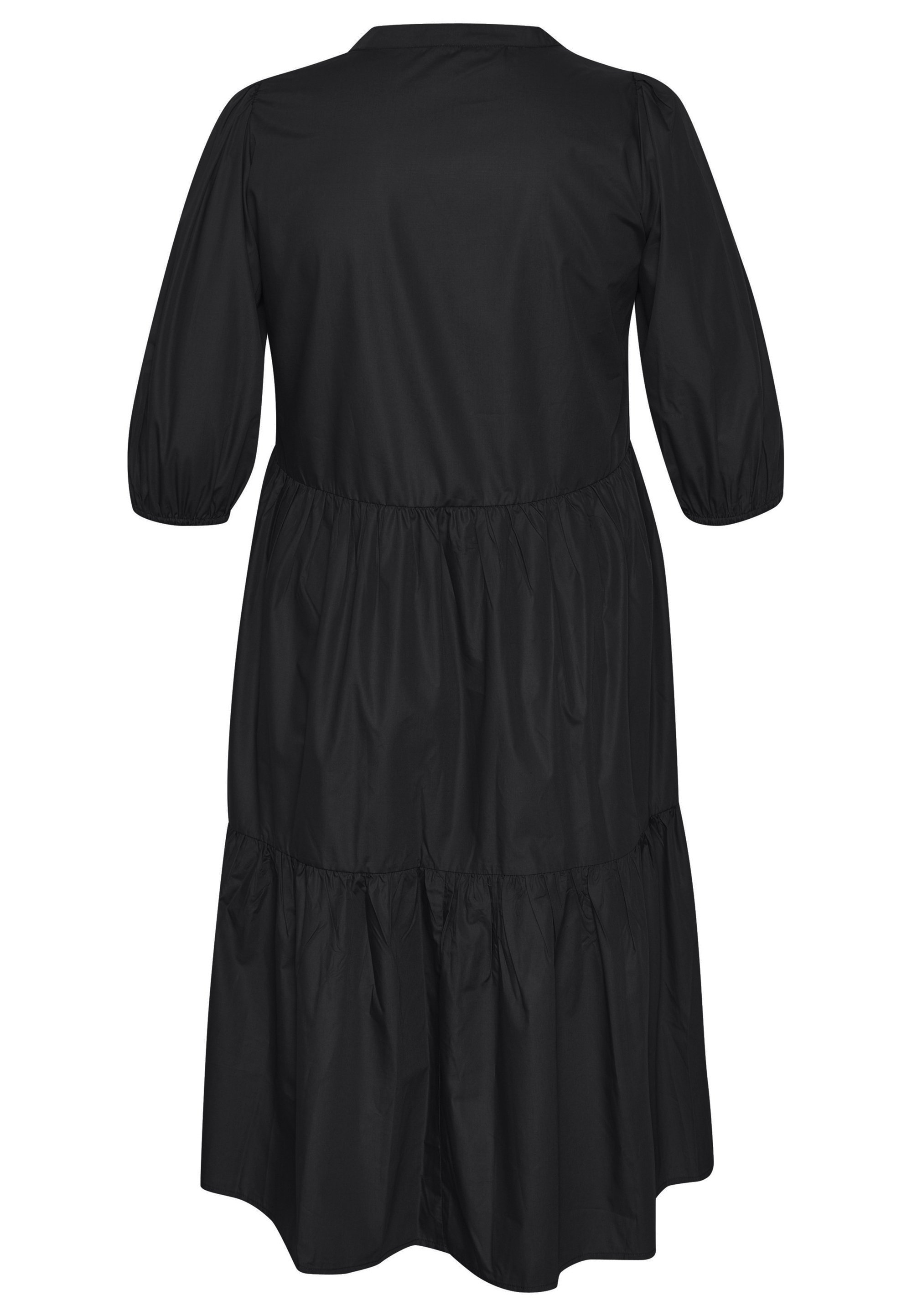 Robe-chemise Kaffe Curve - noir chiné