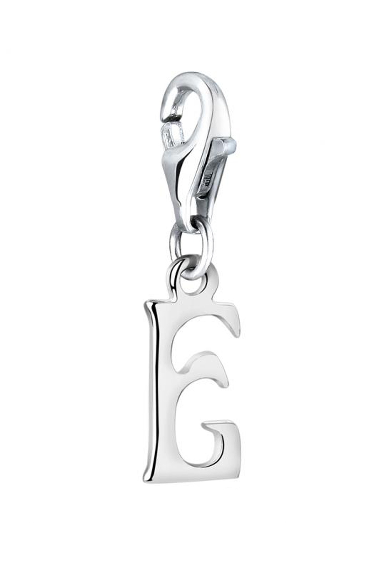 Nenalina Pendentif Charm Lettre en argent sterling 925 pour tous les s porte-charme et perle actuels