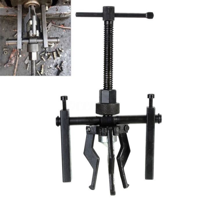 Extractor de rodamientos - QUIIENCLEE - 3 mordazas - Herramienta de mantenimiento - Dimensiones 200x135 mm - Hexágono de 14 mm