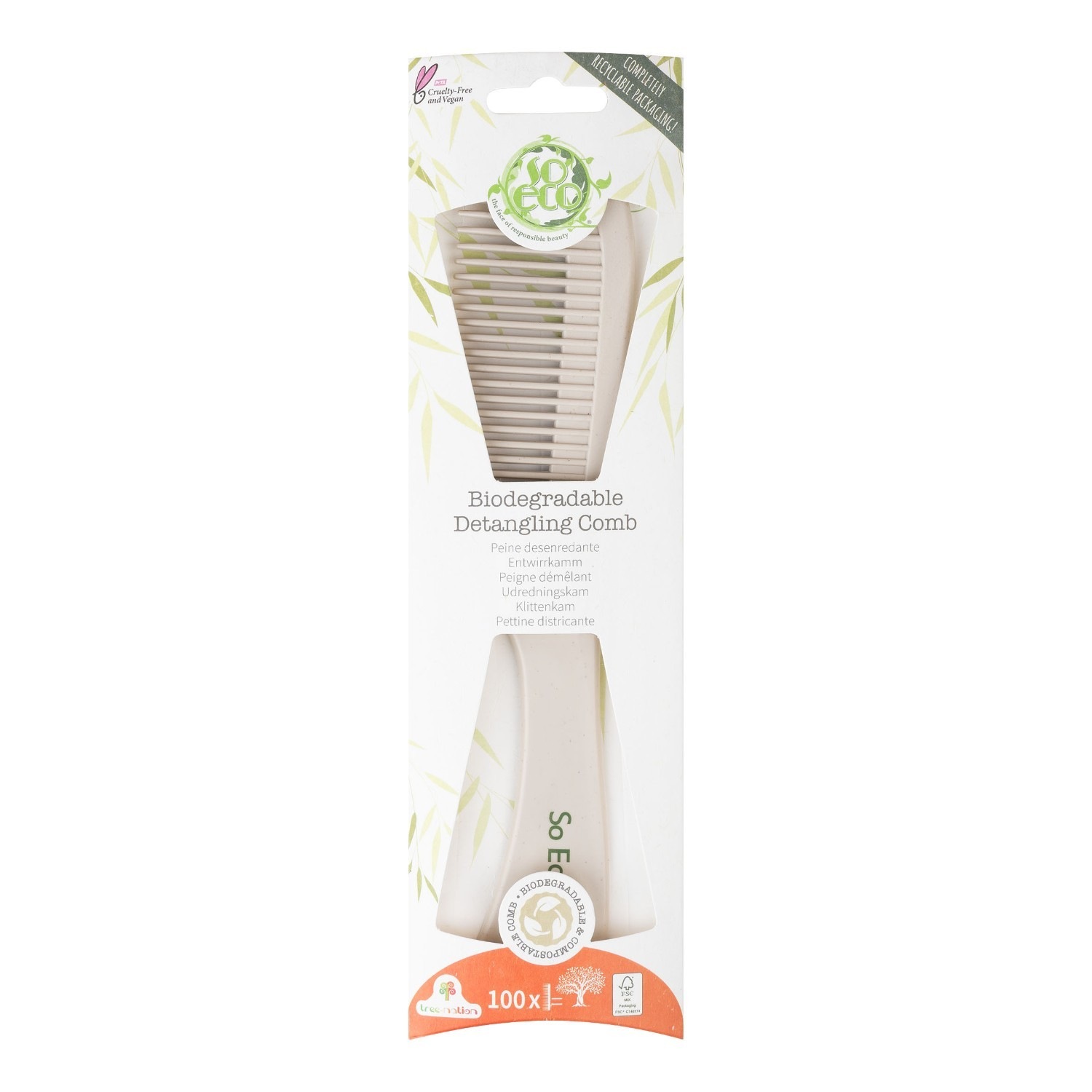 SoEco Peigne démêlant éco-conçu