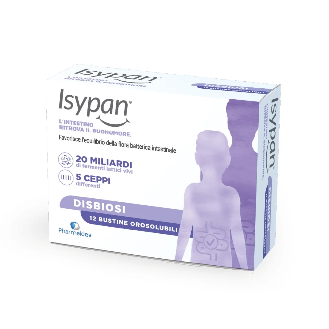 ISYPAN Isypan® Disbiosis Fermentos lácticos - 12 sobres bucodispersables Bienestar intestinal