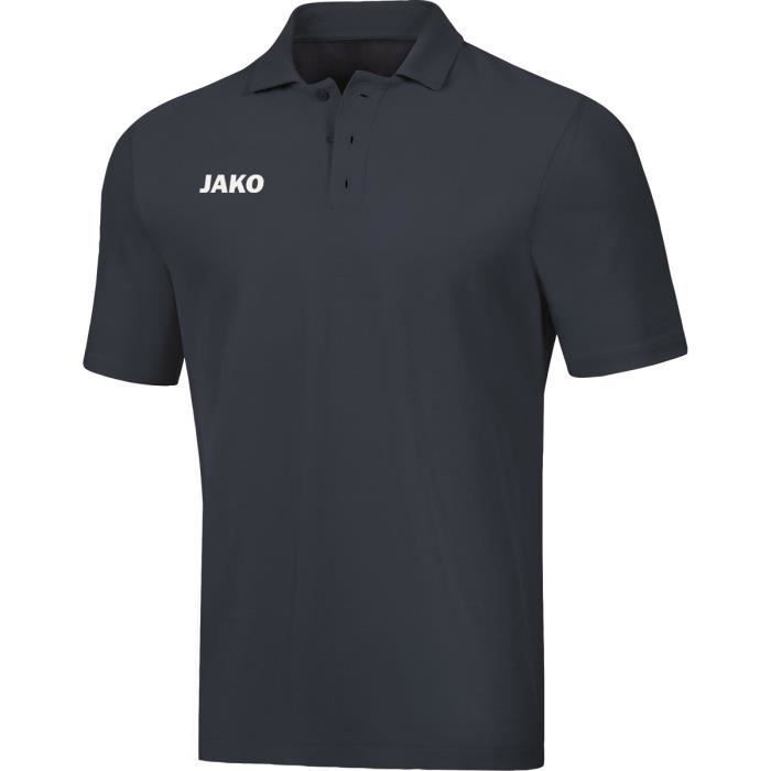 Junior polo shirt - Jako - Base - Anthracite grey - Multisport - Boy's
