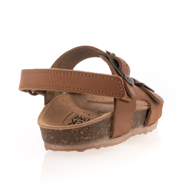 Brune sandaler/sko med åpen tå til babygutt