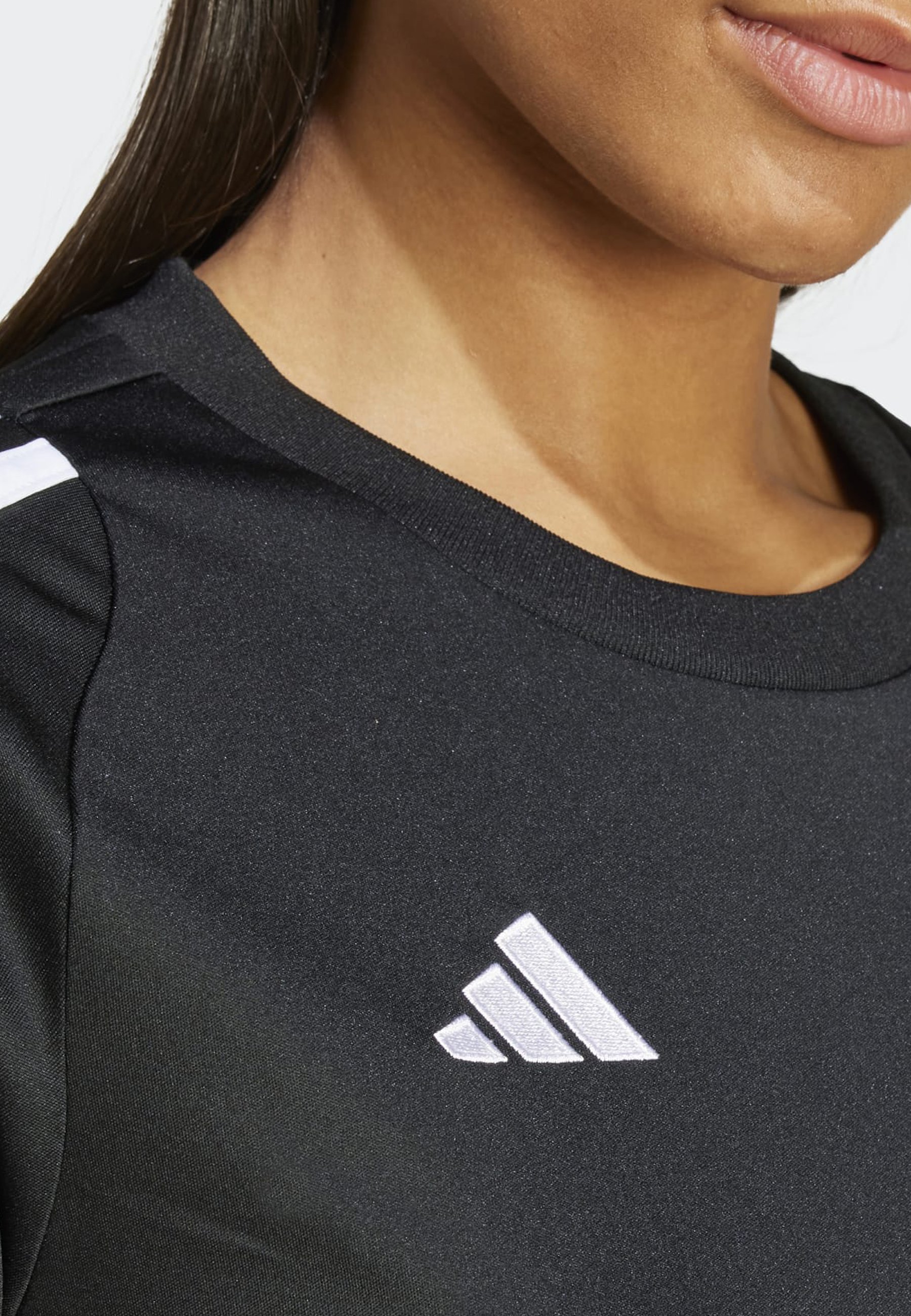 adidas Performance TIRO24 WOMEN - Sport póló - fekete/fehér