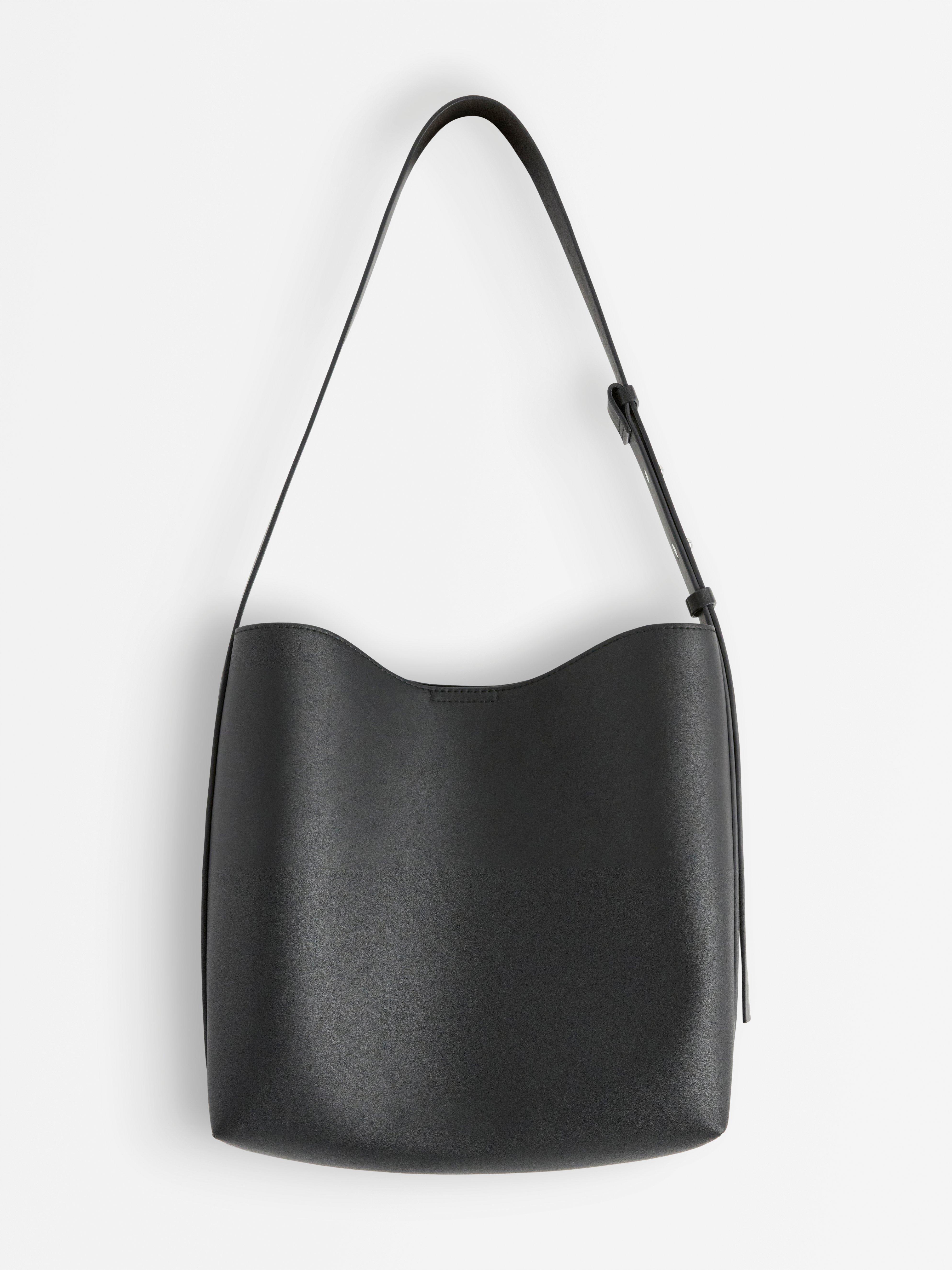 Grand sac bandoulière noir