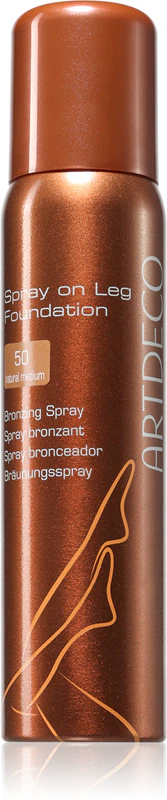 Spray autobronzeador para pernas ARTDECO, para pernas com aparência perfeita.