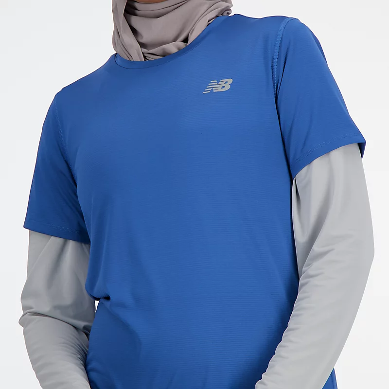 Koszulka sportowa damska Essentials – NIEBIESKI AGAT