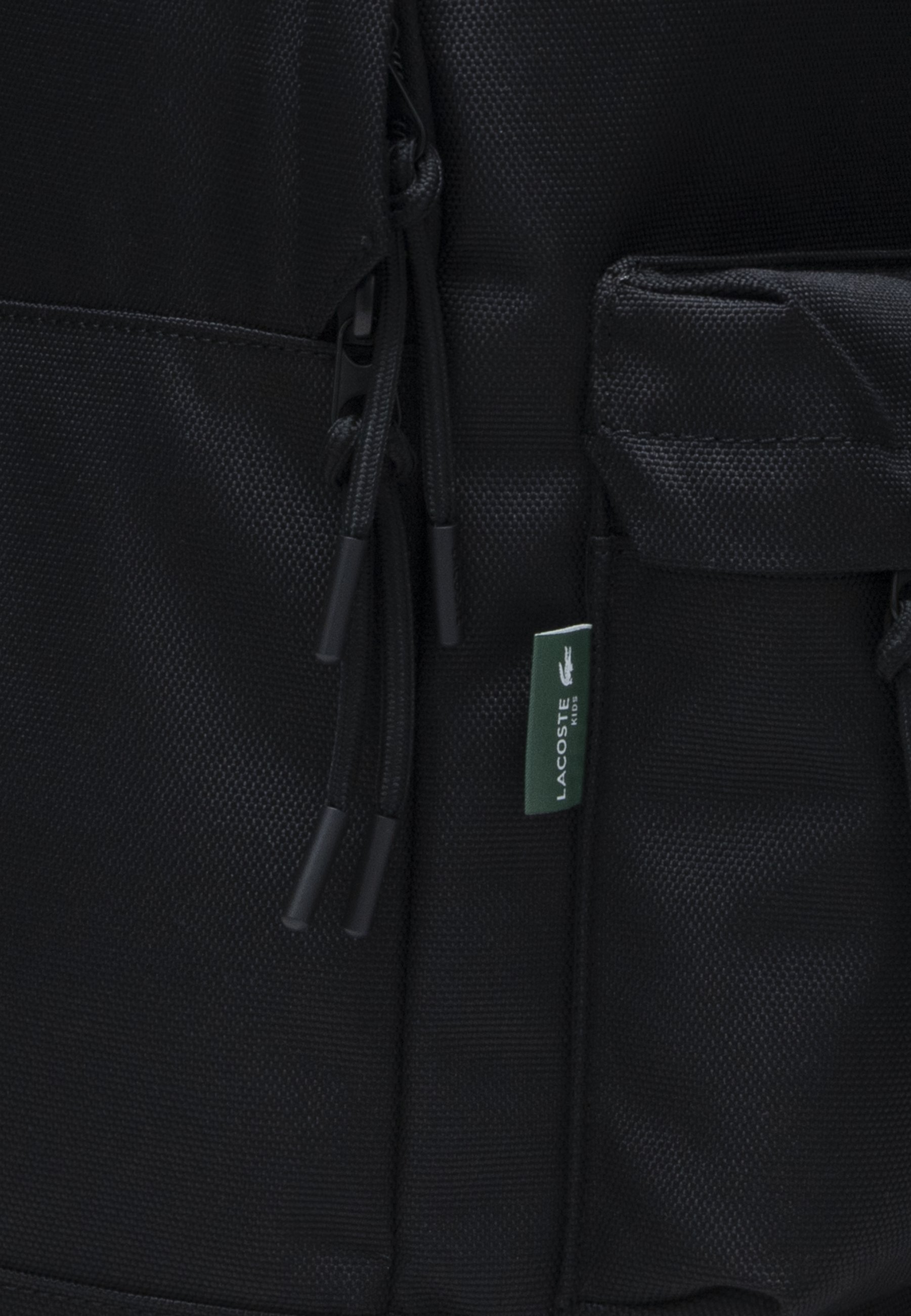 Lacoste CORE SOLID - Torba szkolna - czarna