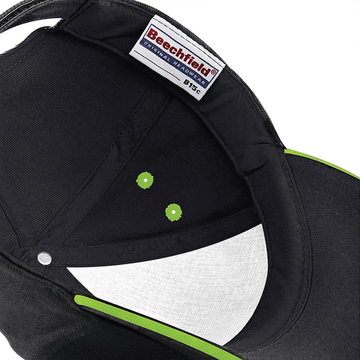  Gorra/visera Deportiva Beechfield Ultimate Sandwich 100% Algodón.