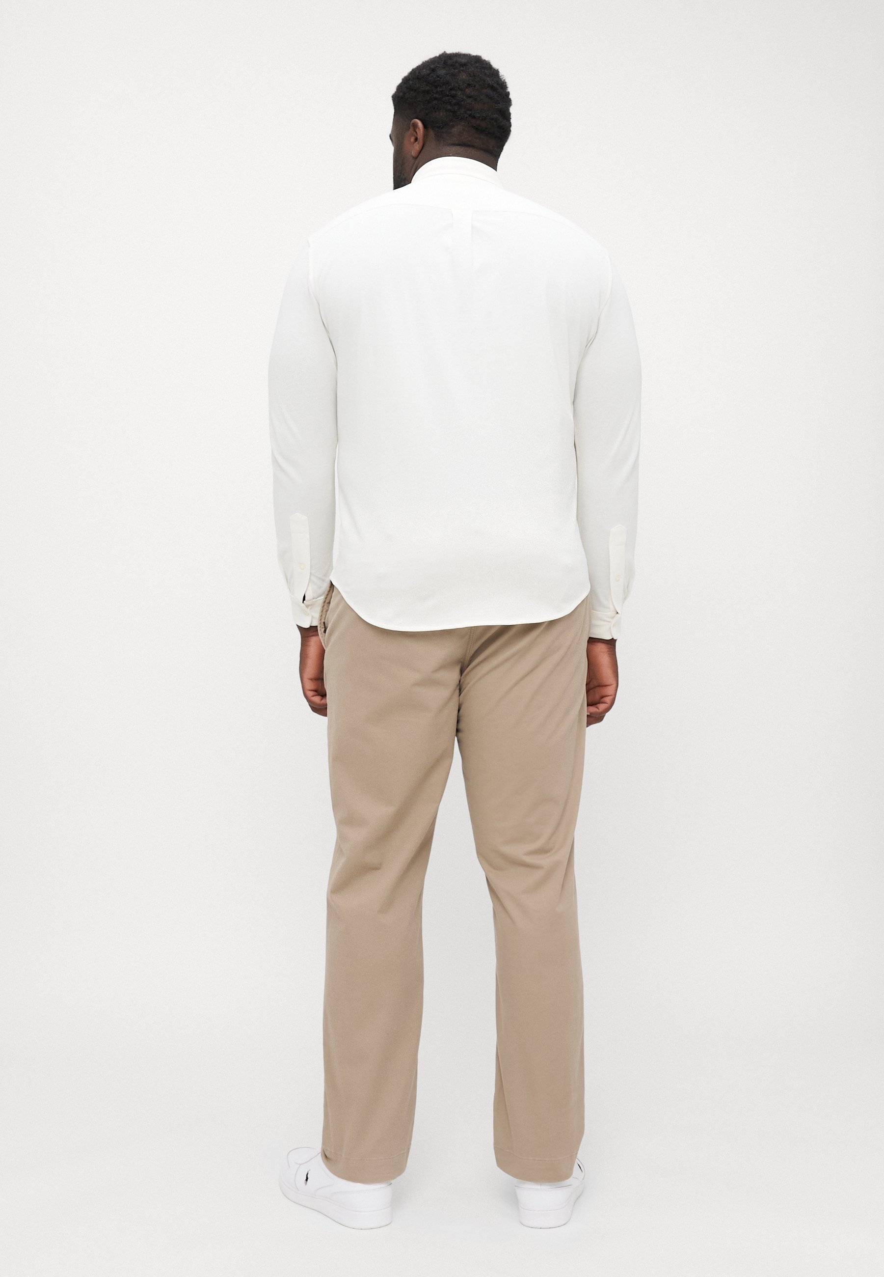 Polo Ralph Lauren Big & Tall Federleichtes Mesh-Hemd - Hemd - Hellcreme