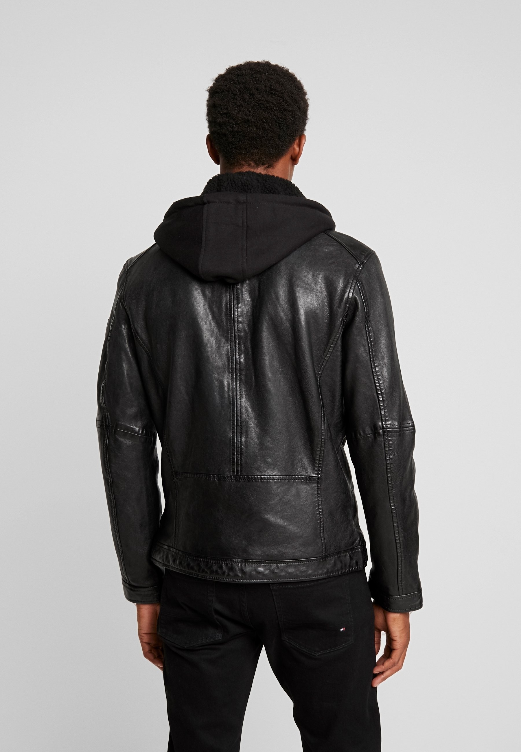 Oakwood leren jas - zwart