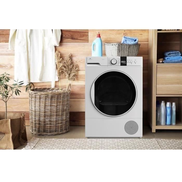 CONTINENTAL EDISON CESL12PCW Heat Pump Tumble Dryer - 12 kg - 60 cm - Energy Class E - White