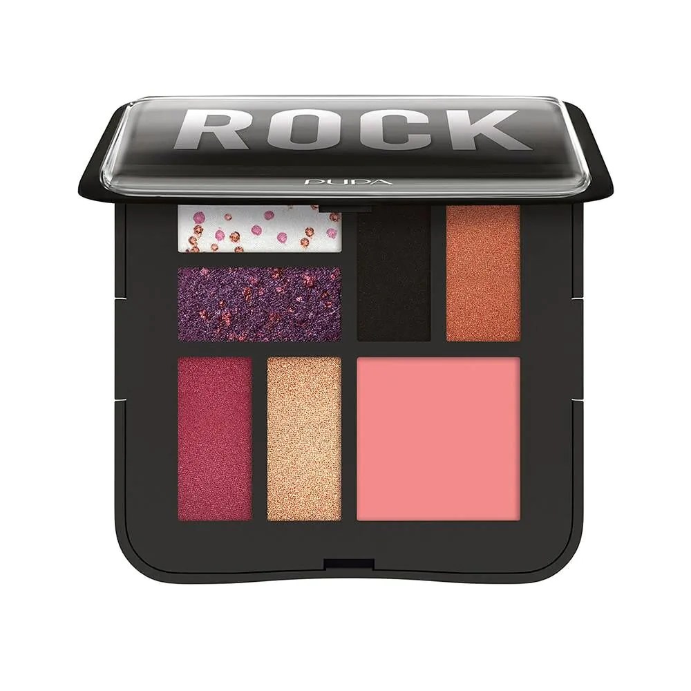 Pupa -Paleta do makijażu S 004 Rock Shades 8g