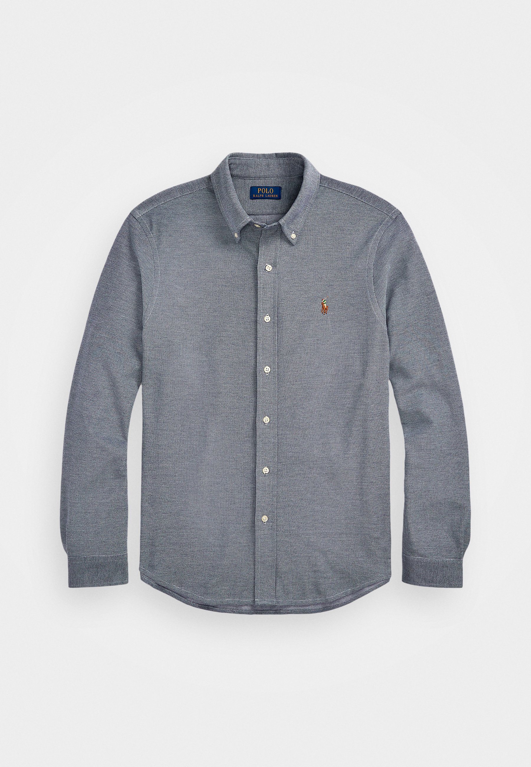 Polo Ralph Lauren KNIT OXFORD SHIRT - Koszula - newport navy